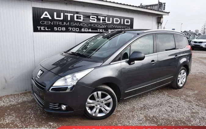 nowogród Peugeot 5008 cena 22950 przebieg: 284000, rok produkcji 2011 z Nowogród